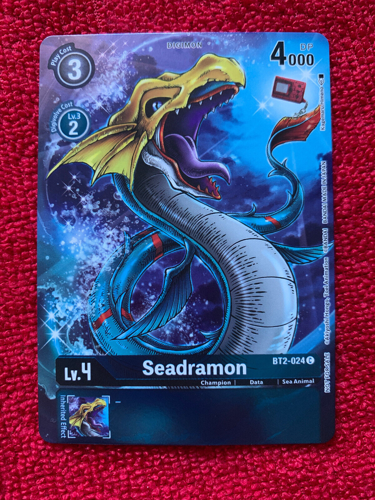 Seadramon BT2-024 C Alternate Art